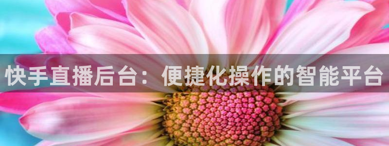 so米体育赛事：快手直播后台：便捷化操作的智能平台
